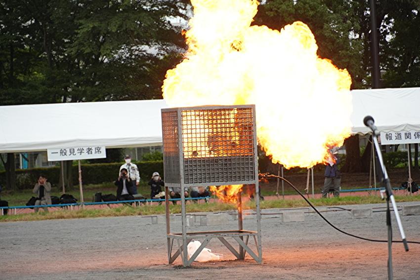 東京都高圧ガス防災訓練実施報告